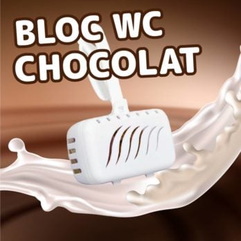 Le bloc odeur wc au chocolat