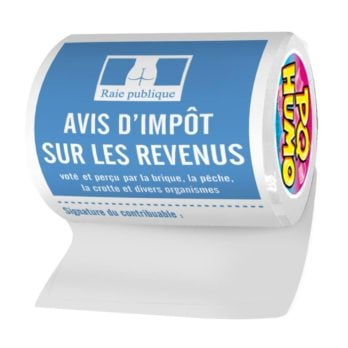 Papier toilette avis d'impot