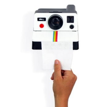 Le dévidoir à papier toilette "Polaroid"