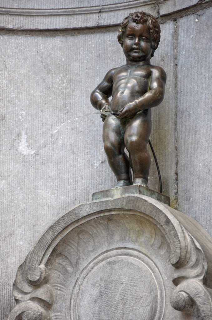 Manneken Pis à Bruxelle