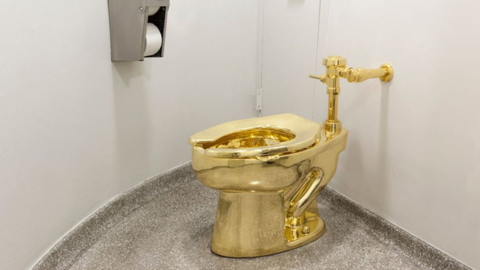 Maurizio Cattelan au Guggenheim de New York