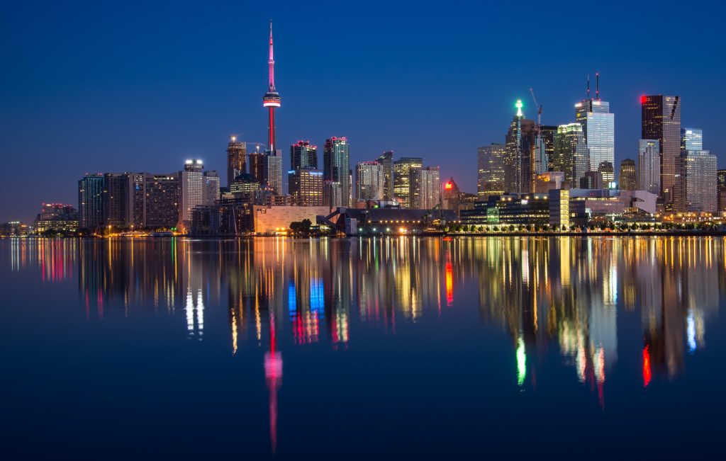 buildings, cn tower, canada